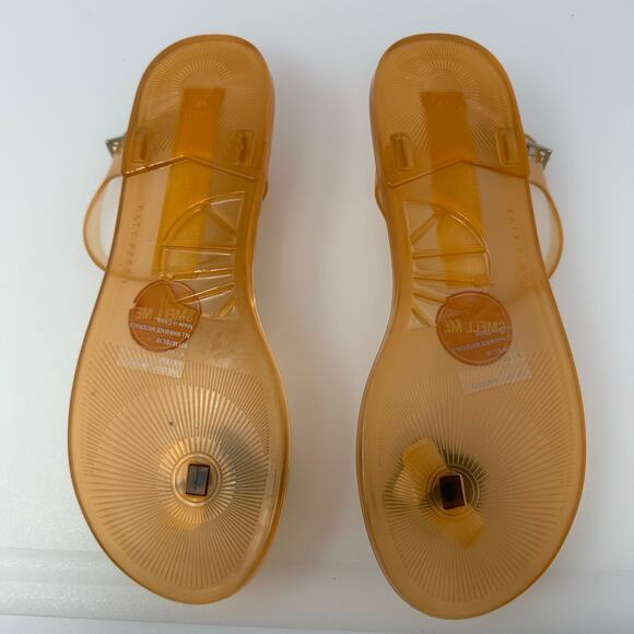 KATY PERRY Nugget Geli Jelly Dog Sandal Thongs Flip Flop PVC Scented Kidcore 6 - Picture 3 of 5